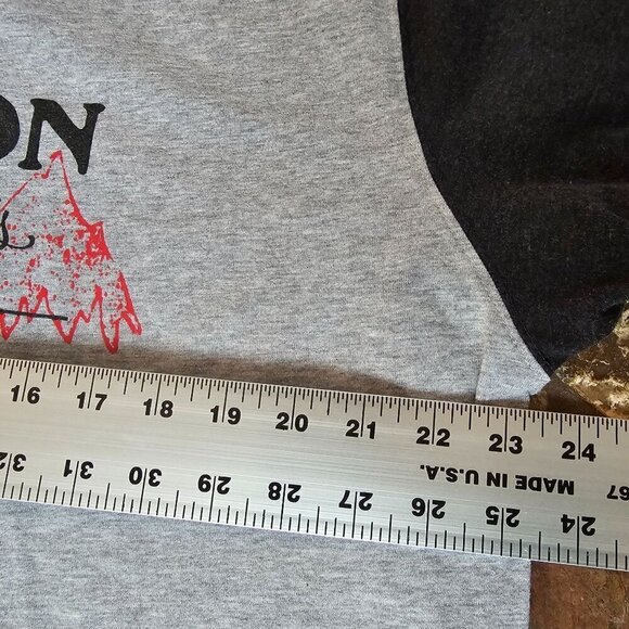 Burton Mens Hoodie Gray & Black Long Sleeve Pullover, Burton Graphic, Size XL - Picture 9 of 10